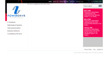 Tablet Screenshot of powerdrivetech.com